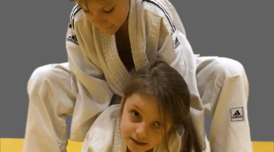 mouvements de jeunes judokas